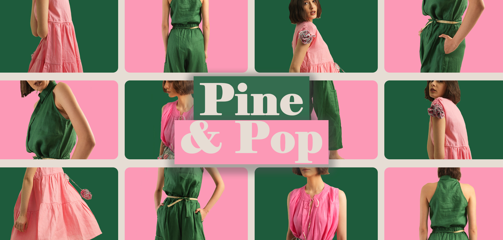 pine & pop – banner desktop